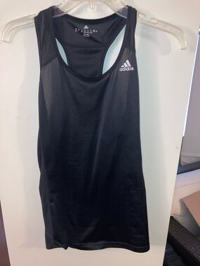 Like New……adidas Black Racerback Athletic Tank Top